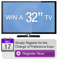 Win a 32" TV. Simply Register for the Change of Preference Expo. Register now. https://secure.monash.edu/infotech/promotion/competitions/